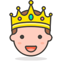 2, prince svg vector icon