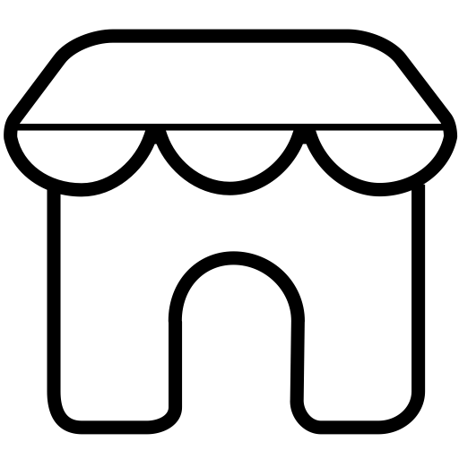 Shop svg vector icon