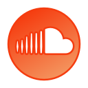 circle, gradient, gradient , , social media, soundcloud svg vector icon