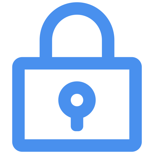 Lock svg vector icon