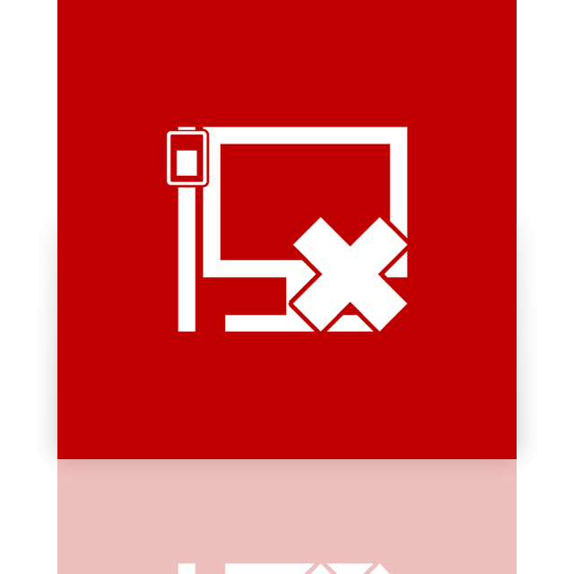 lan,unavailable,mirror icon