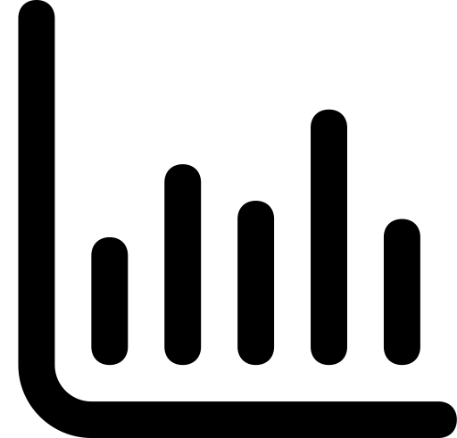 Bar Chart svg vector icon