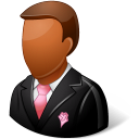 dark, groomsman, wedding icon