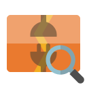 disconnect,vertical,zoom icon