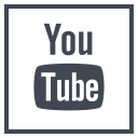 logo, media, social, youtube svg vector icon