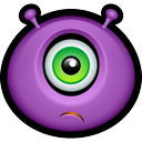 alien, avatar, emot, monster, monsters, sad icon
