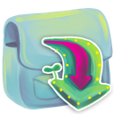 download, folder icon