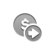 coin,dollar,right icon