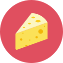 cheese svg vector icon