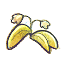 flower, recycle icon