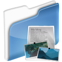 dossier,blog icon