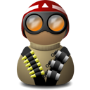 night,vision,red,helmet,beige icon