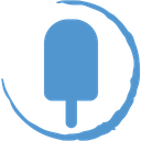fancy, social, stamp icon