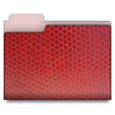 leather,red icon