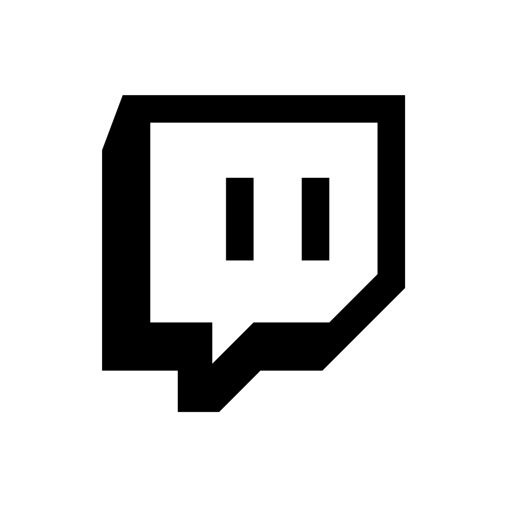 twitch,black icon