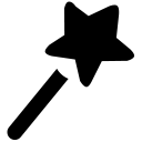magic, wand icon