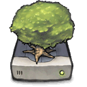 removeable,tree,drive icon