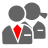 customers, friends, group, guest, people, users icon
