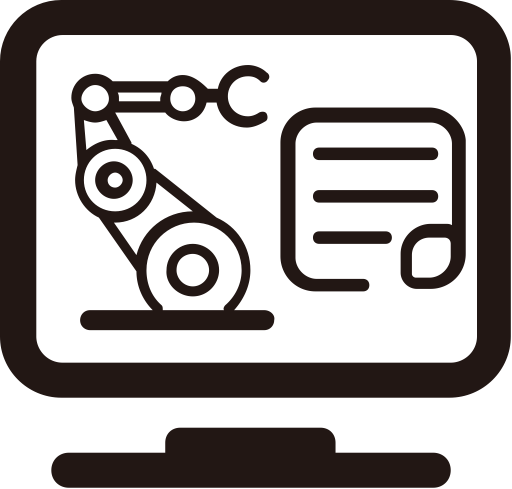 Acquisition Equipment Information Inquiry svg vector icon