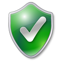 checked,shield,green,protect,guard,security icon
