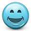 emot, happy, lol, smile, smiled, smiley, smiley face icon