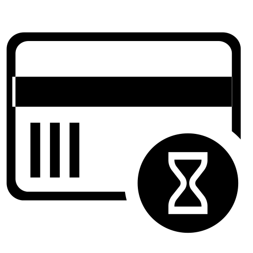 Bank Card Validation svg vector icon