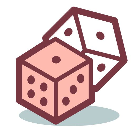 Dice svg vector icon