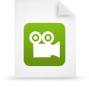 document, file, green, paper icon