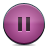 button, pause, pink icon