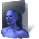 folder, user icon