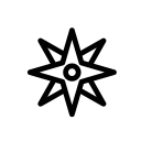 compass, location, navigation, navigator, position, rose svg vector icon