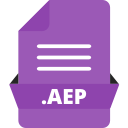 adobe after effects, adobe file extensions, aep, document, extension , file, file format svg vector icon