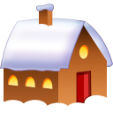 xmas,house icon