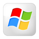 box, social, windows icon