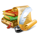 antique books icon