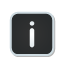 button, information, sticker icon