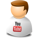 user,web,youtube,account,profile,people,human icon