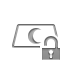 silver,lock,open icon
