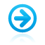 blue, frame, navigation, right icon