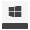 hdd, white, xfat icon