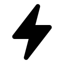 electricity svg vector icon