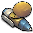 talking,pen icon