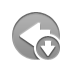 arrow,left,down icon