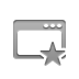 window,star icon