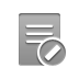 stamped,document,cancel icon