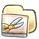 folder, screenshot icon