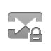 symmetric,network,lock icon