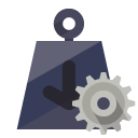 weight,gear icon