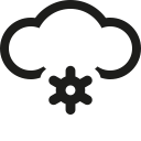 snow svg vector icon