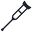 crutch icon